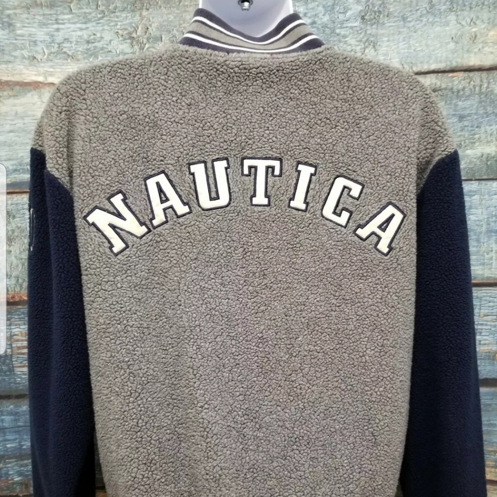 Nautica Terry Sweatshirt 1/4 Zip Sz Medium